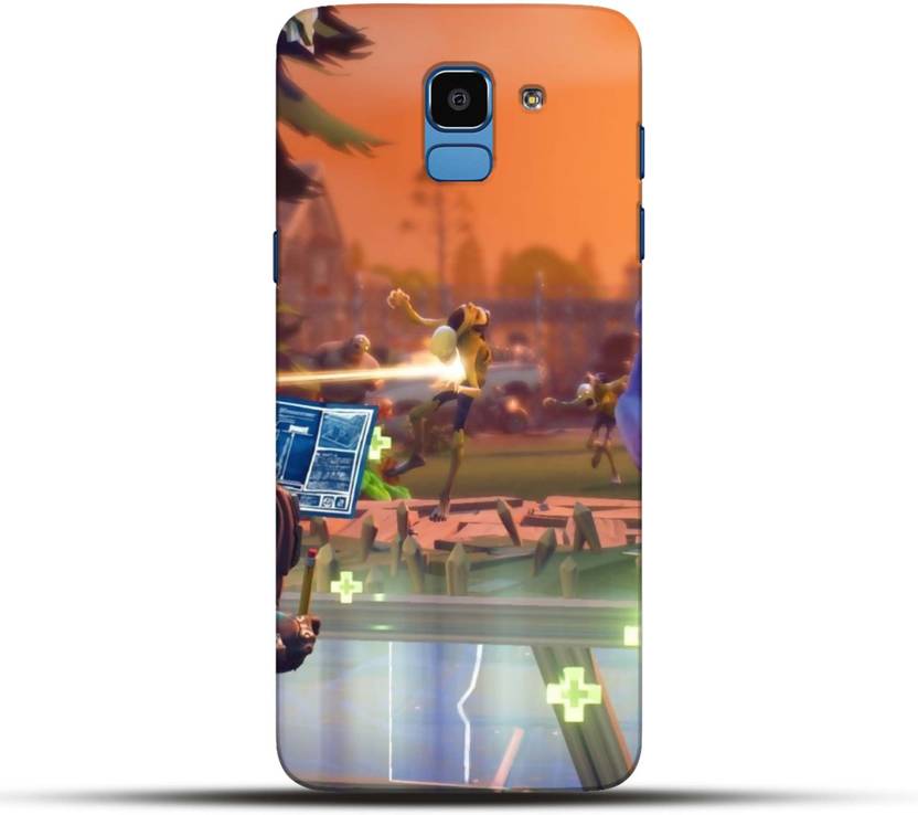 Pikkme Back Cover For Fortnite Battle Royale Samsung Galaxy J6 2018 - pikkme back cover for fortnite battle royale samsung galaxy j6 2018 multicolor hard case polycarbonate