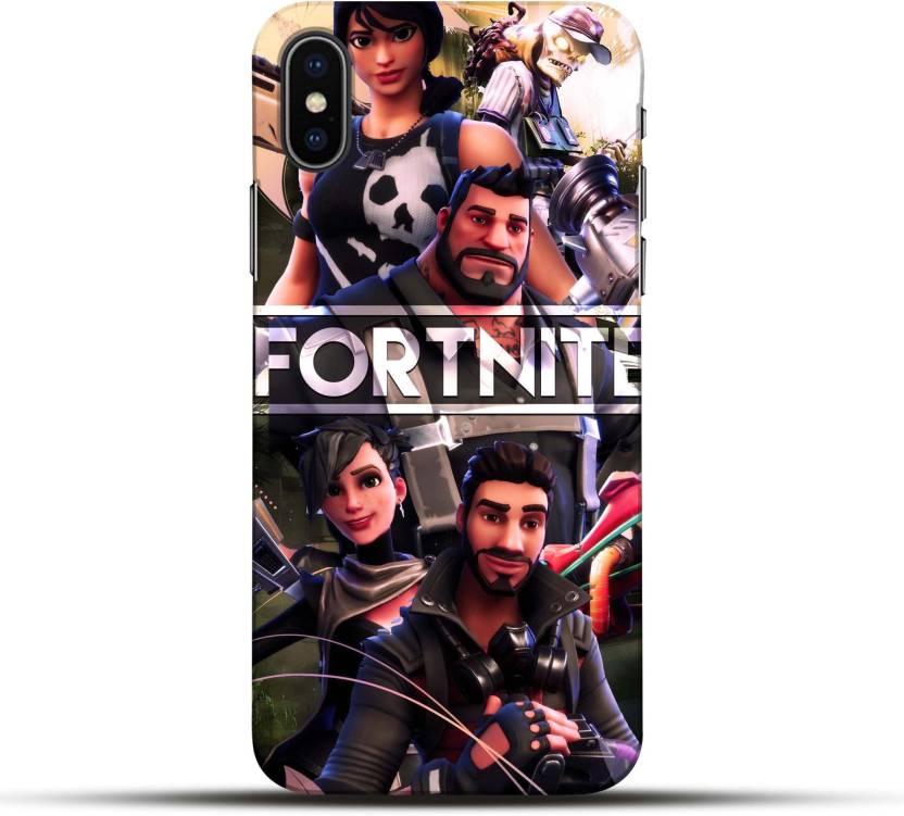 pikkme back cover for fortnite battle royale apple iphone x multicolor hard case polycarbonate - cover honor 9 lite fortnite