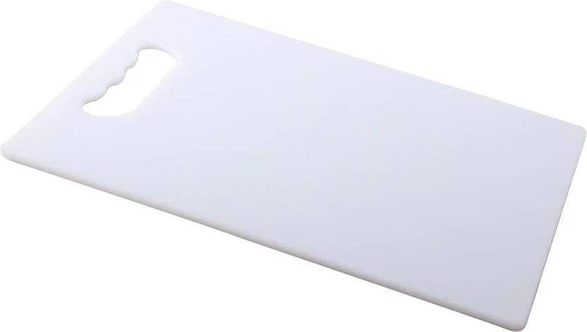 Rinkal Thick Plastic Made Chopping Board With Finger Hole Rinkal Thick Plastic Made Chopping Board With Finger Hole Cutting