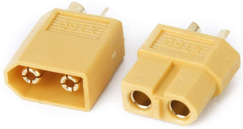 Amass XT60 Male//Female Bullet Connector Plugs Blue For RC Lipo Battery
