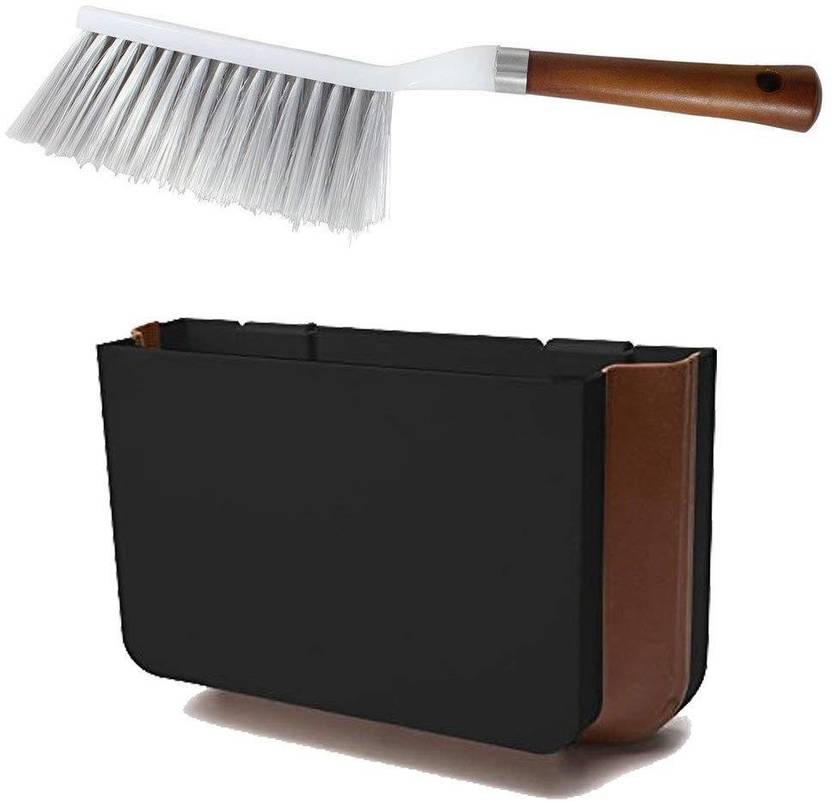 Black Cat Inc Car Mat Brush With Car Dustbin Duster Cleaning