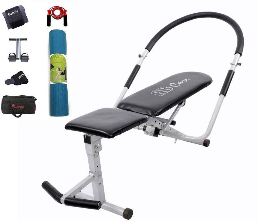 Lifeline Ab Bench 111 With Gym Bag Wrist Support And