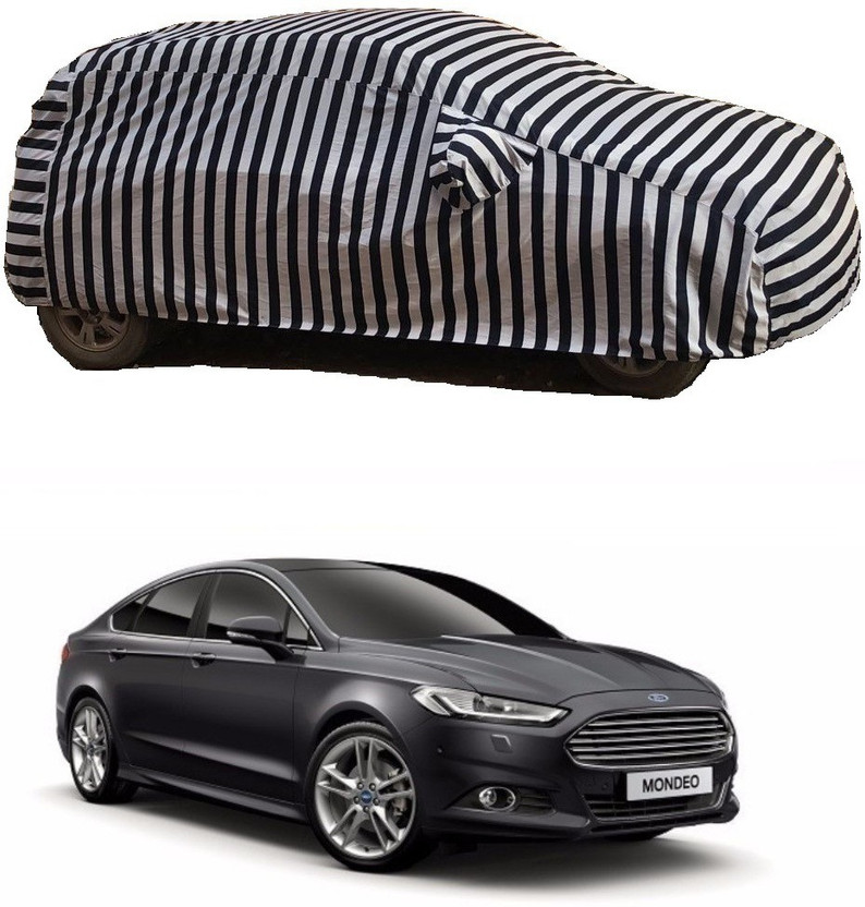 Flipkart Flipkart SmartBuy Car Cover For Ford Mondeo (With Mirror Pockets)(White, Black) - Flipkart Deal