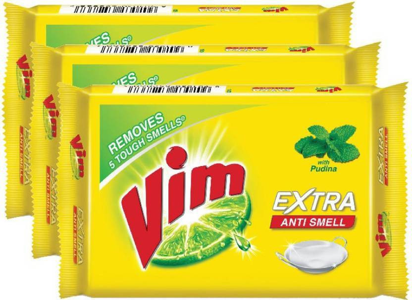 Vim Dishwash Bar 250g (pack of 5) Dishwash Bar(250 g)