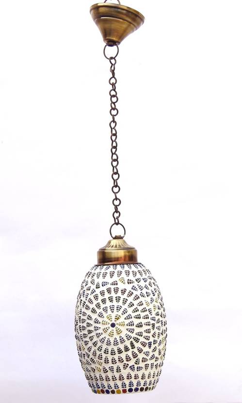 Susajjit Decor Decorative Ceiling Lamp Shade With Mosaic Work