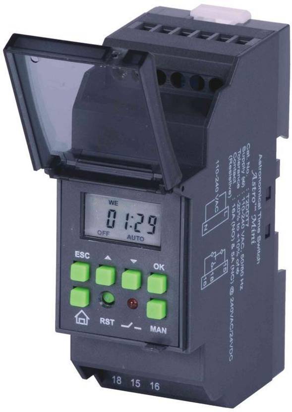 LARSEN AND TOUBRO GIC Make ASTRO Time Switch MINI 110240VAC1Ph1C/O (Cat No T2DDT7