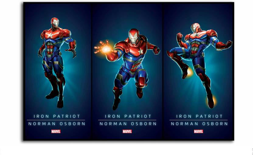 Superheroes Poster Marvel Comic Heroes Avengers Large Size Poster