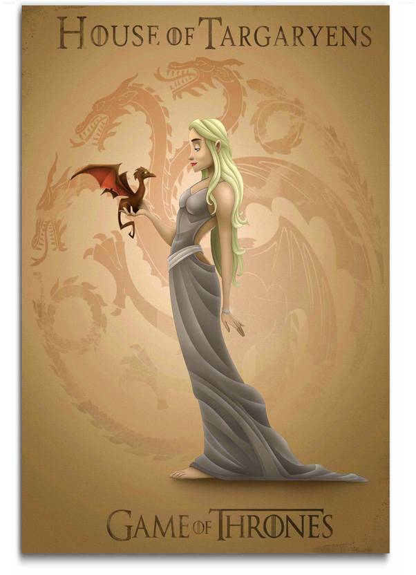 Game Of Throne Wall Poster Daenerys Targaryen Mother Of