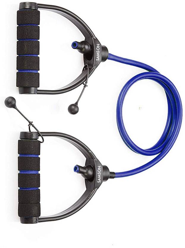SAMSON Resistance Tube (Blue) For Exercising Shoulder & Arms Resistance