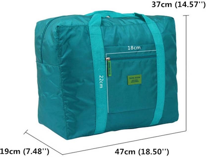 PackNBuy Travel Foldable Big Carry On BAG GREEN Green Price in India