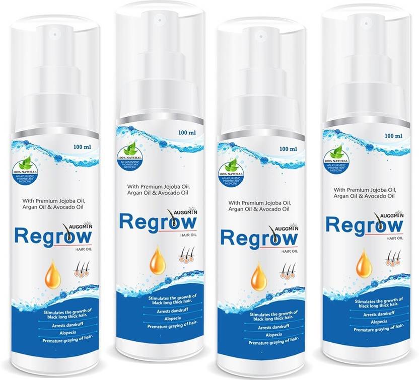 Auggmin Natural Ayurvedic Regrow Hair Oil Price In India Buy
