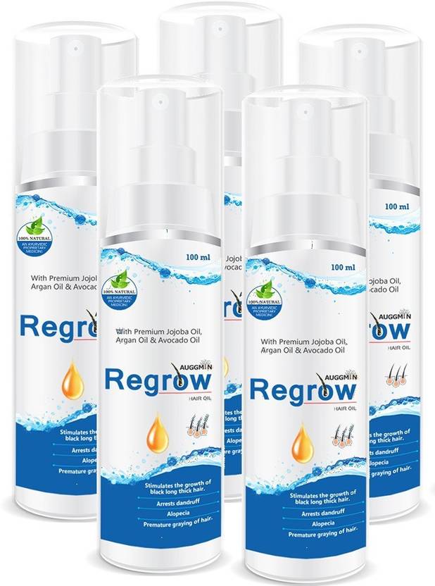 Auggmin Regrow Hair Regain Natural Ayurvedic Hair Oil Price In