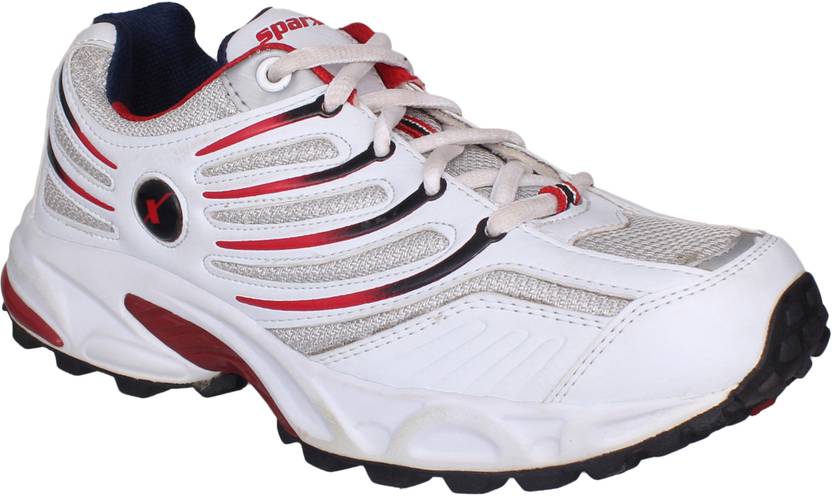Sparx Running Shoes For Men - Buy WhiteRed Color Sparx ...