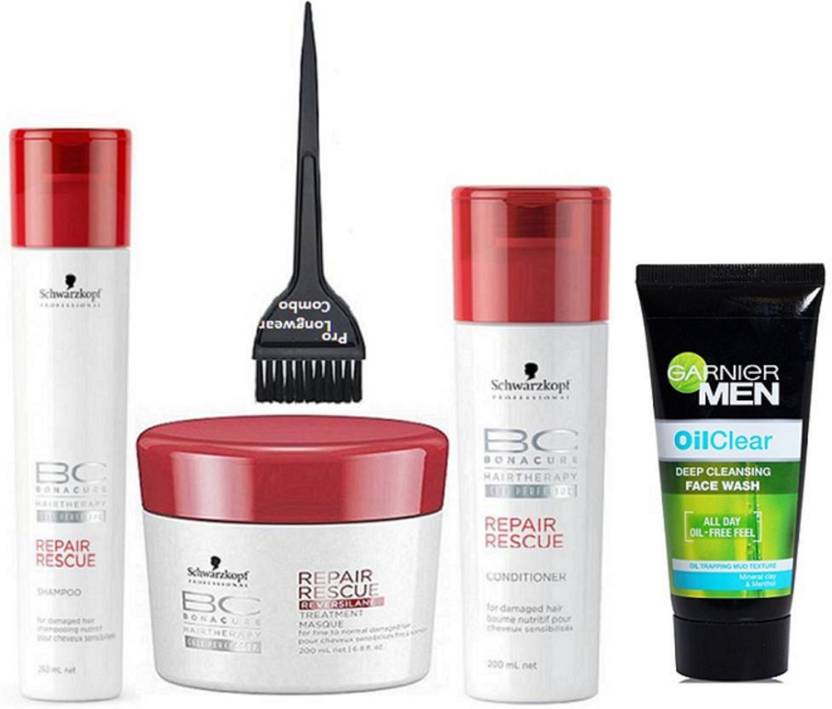 Pro Longwear Combo Of Hair Brush Schwarzkopf Bc Bonacure Repair