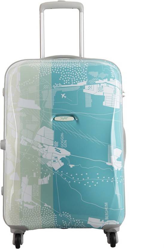 SKYBAGS ESCAPE STROLLY 67 360 ESP Check-in Suitcase - 24 inch Green ...