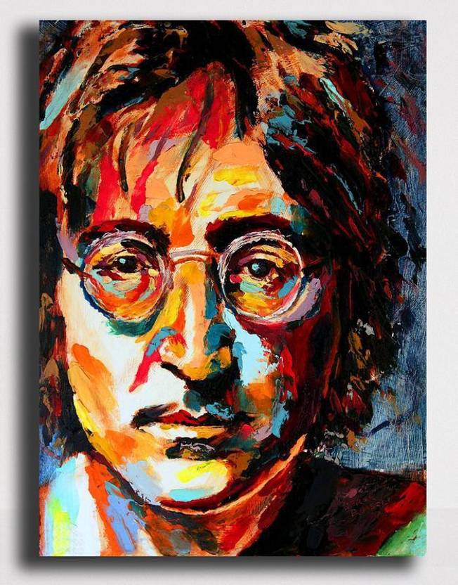 Pixelartz Canvas Painting John Lennon Music Legend 26 X 35