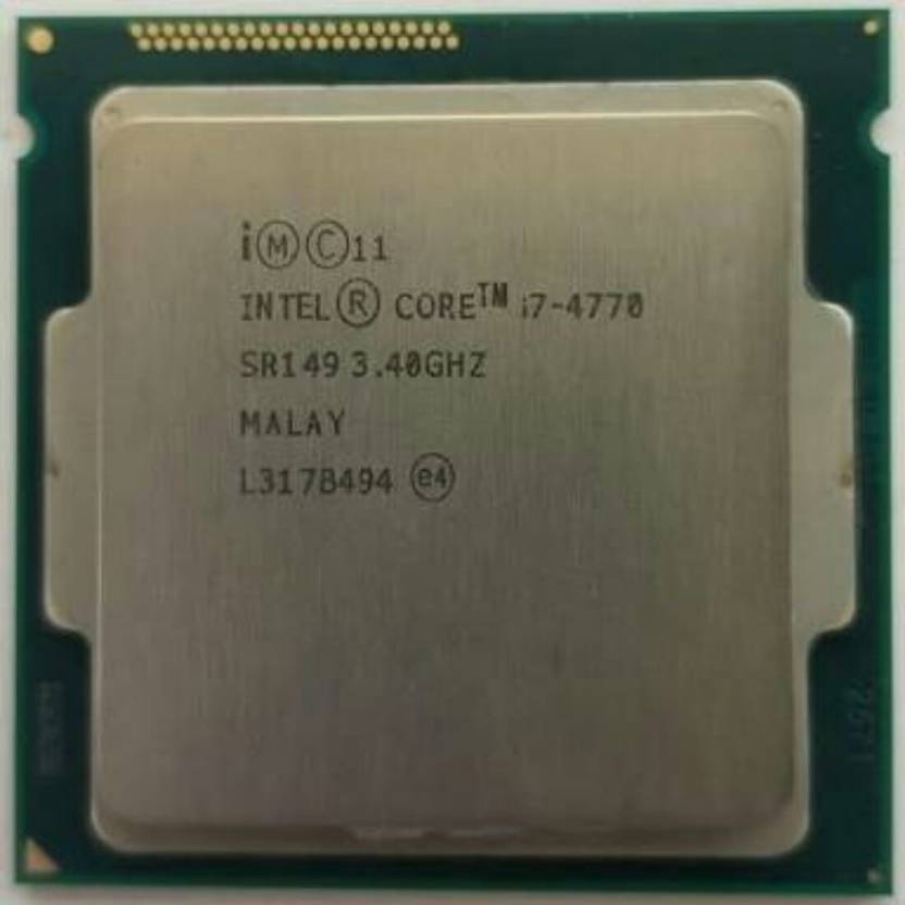 Intel i7 4770 Desktop 4th Gen OEM Processor 3.4 GHz LGA 1150 Socket 4 ...