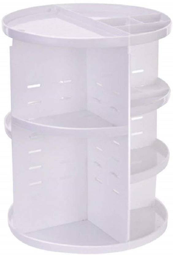 Syga 360 Degree Rotating Makeup Organizer And Storage Box