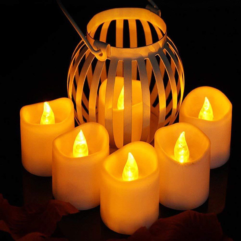 Flameless LED Candle Flickering Pillar Battery Operated Home Candles