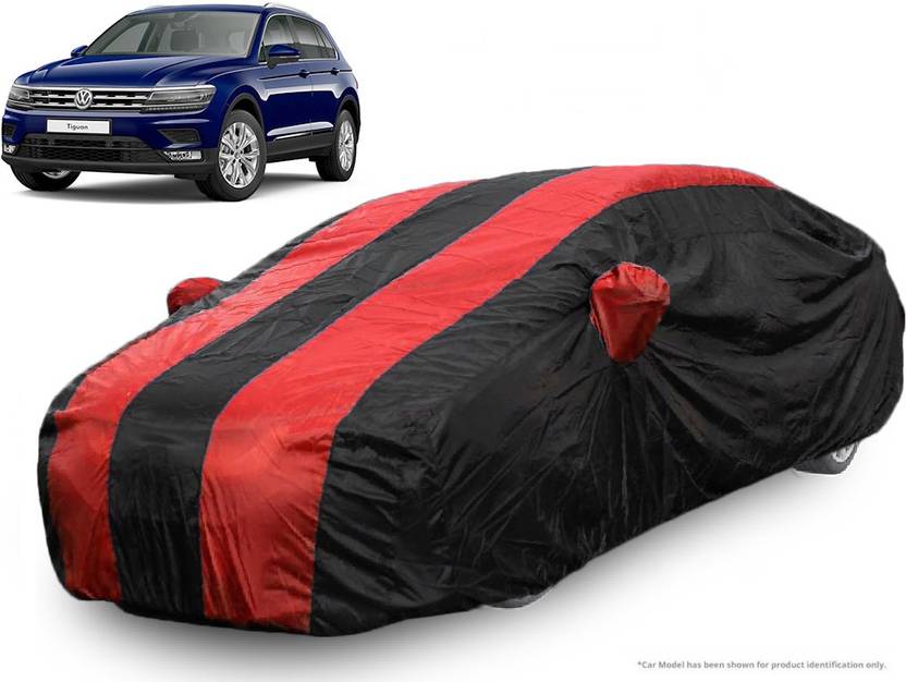 Qualitybeast Car Cover For Volkswagen Tiguan With Mirror Pockets