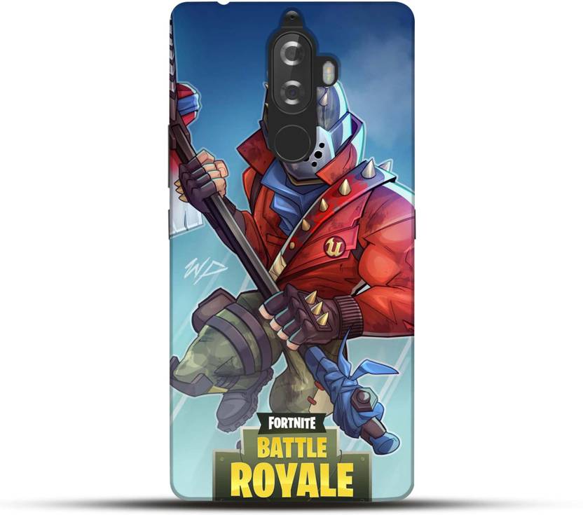 pikkme back cover for fortnite battle royale lenovo k8 note multicolor hard case polycarbonate - lenovo fortnite