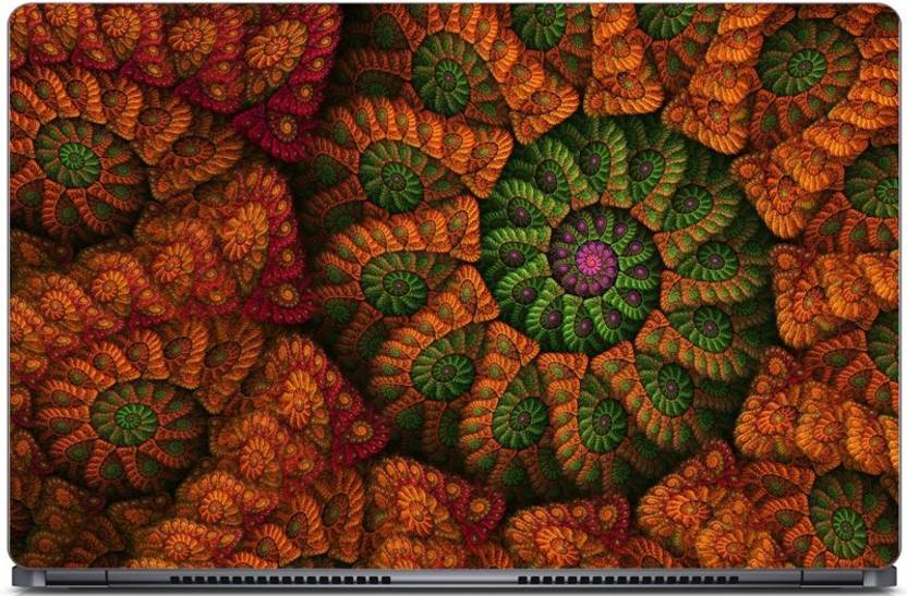 I Birds Green Orange Fractal 3d Abstract Exclusive High