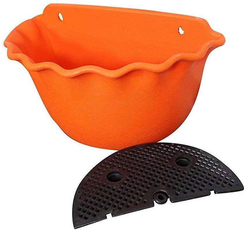 Antier 12 Inch Garden Hanging Wall Baskets Pot