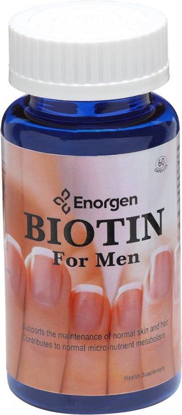 Enorgen Biotin For Men Max Strength Vitamin B7 10 000mcg For Hair