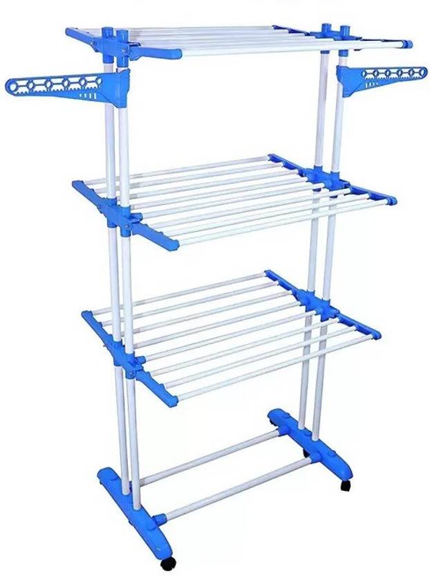 Kumar Retail Stainless Steel Floor Cloth Dryer Stand Price In