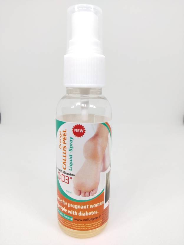 ORANGE **Instant Callus Removal**ORANGE CALLUS PEEL SPRAYFor Regular