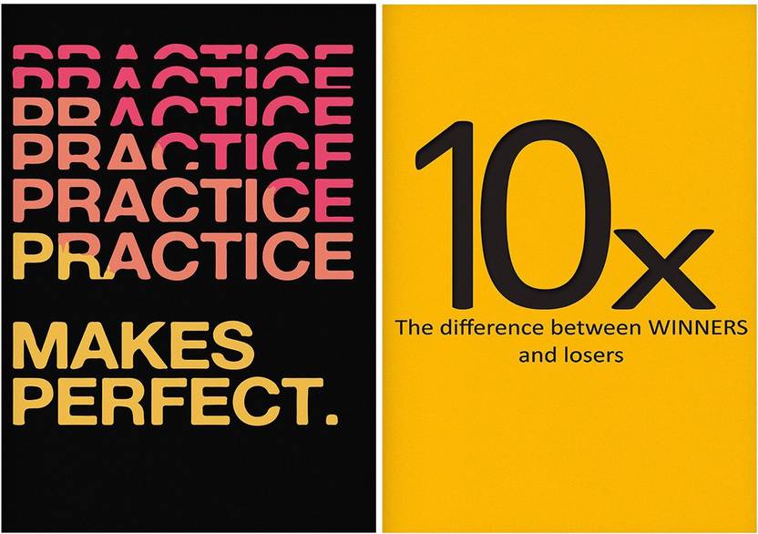 Combo Posters Set Of 2 Quotes Signs Symbols Combo Posters
