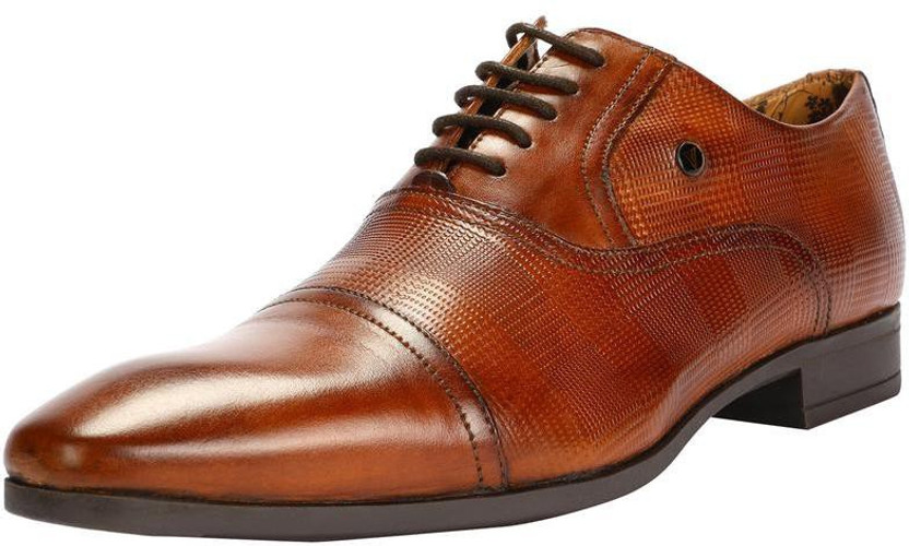 VAN HEUSEN Brown Formal Shoes Oxford 