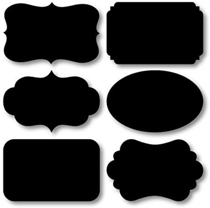 smartcraft medium chalkboard stickers with 42 stickers in 6 chalkboard online free