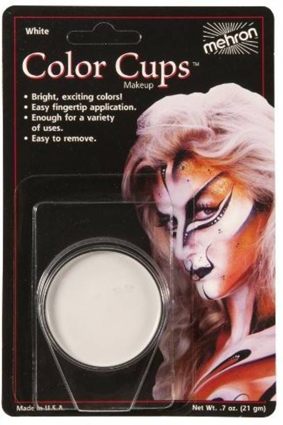 Mehron Cup Carded Clwn White Cup Carded Clwn White Shop For
