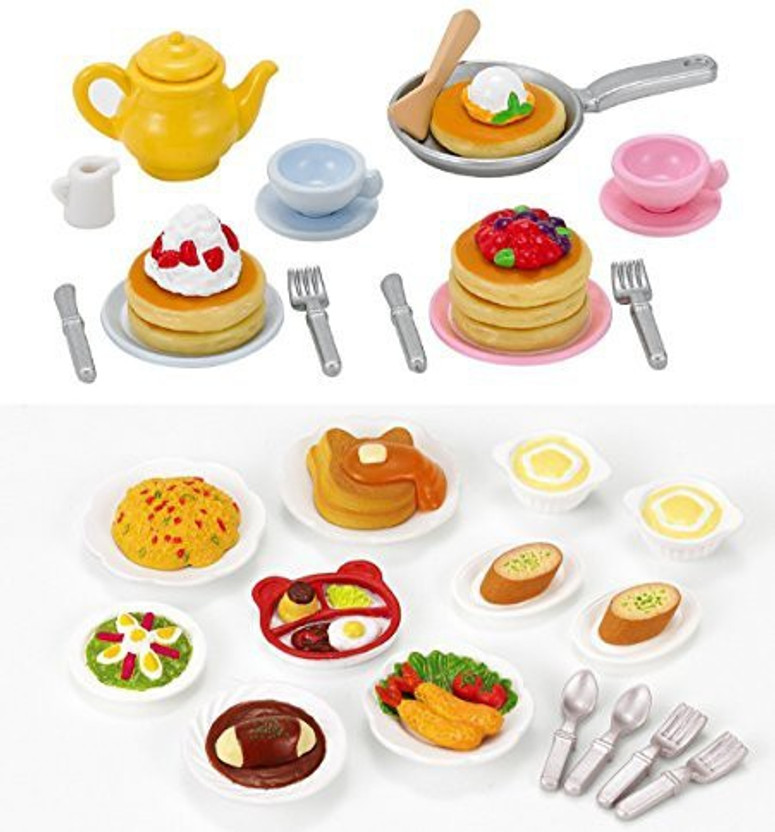 sylvanian families homemade pancake set