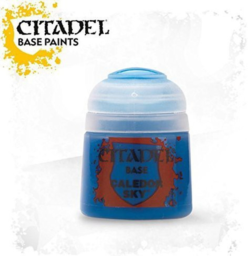 Games Workshop Citadel Base – Colore Caledor Sky (Blu) Per Miniatura, 12 Ml, Acrilico Atossico - 2