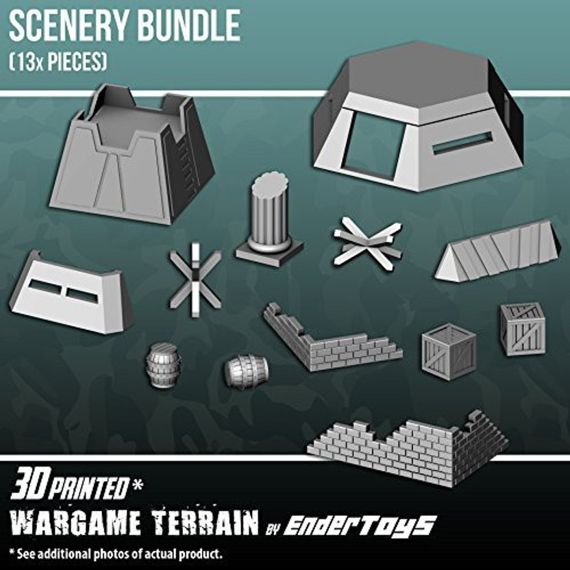 Terrain Scenery For Tabletop 28mm Miniatures Wargame 3d Printed