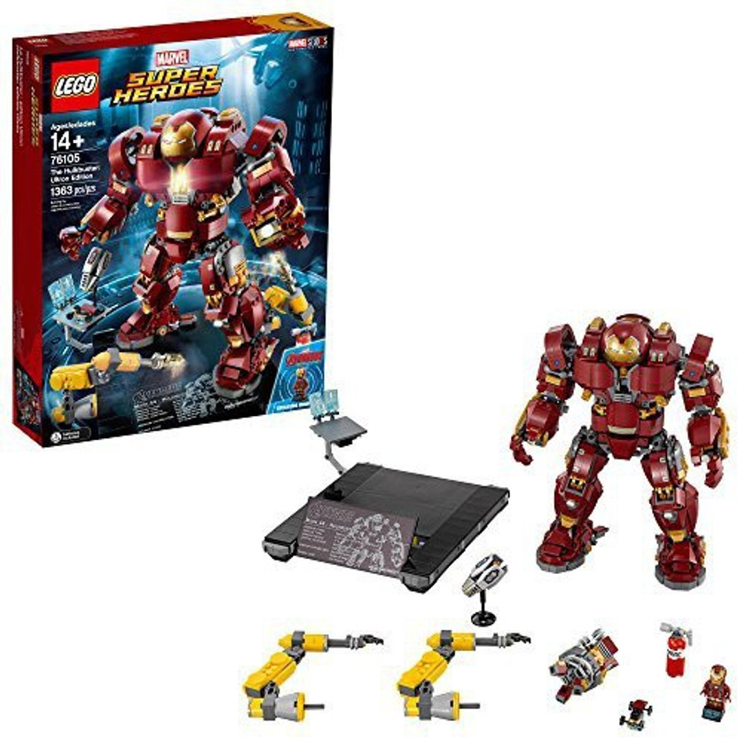 Lego Marvel Super Heroes Hulk Smash Building Kit Avengers Infinity War Kids Toys Sumo Ci