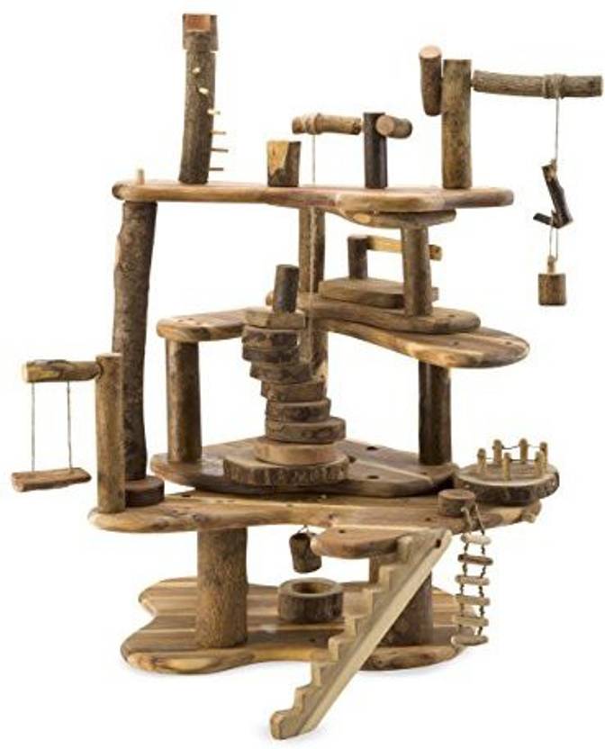 Magic Cabin Rustic Wooden Tree Fort Rustic Wooden Tree Fort