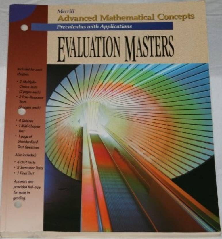 advanced mathematical concepts precalculus with applications student edition