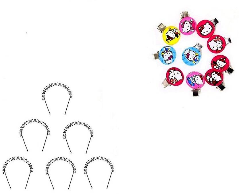 Aasa Wedding Party Wear Casual Kids Combo Hair Accessories Zig