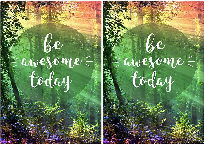 Combo Posters Set Of 2 Quotes Signs Symbols Combo Posters