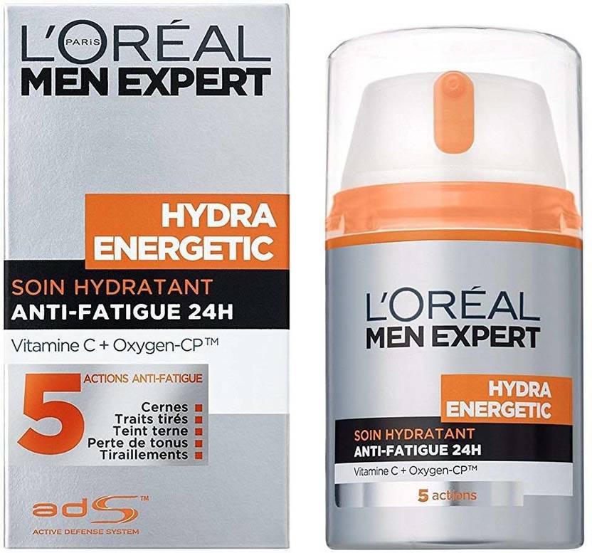 Men Expert Hydra Energetic Anti Fatigue Moisturiser L Oreal Eye puffiness, dull complexion, drawn features. men expert hydra energetic anti fatigue moisturiser by l oreal
