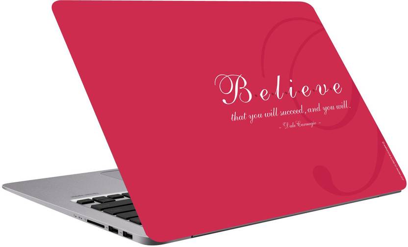 Richerbrand Believe Laptop Sticker 15.6 inchlaptop stickerlaptop skin