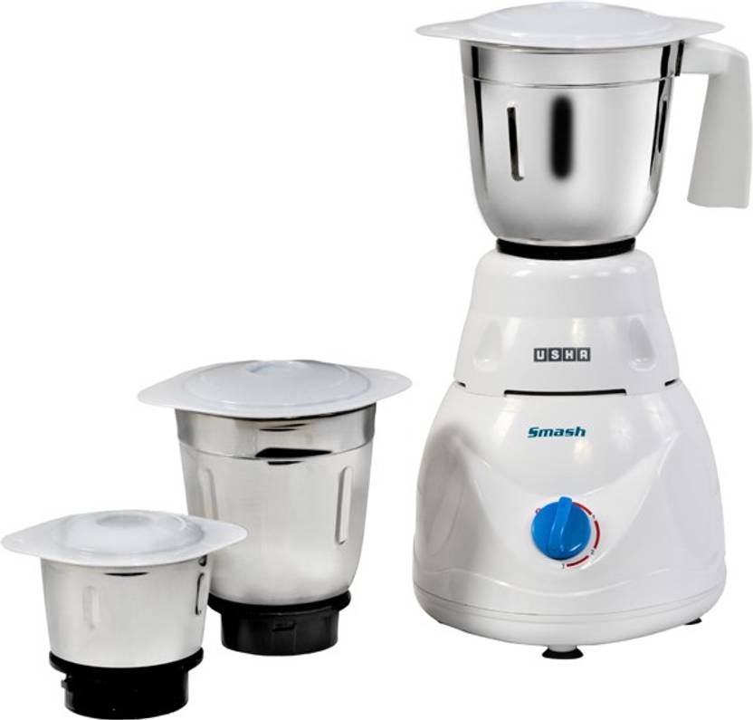 USHA MG 2853 500 Mixer Grinder (3 Jars, White) Price in India Buy