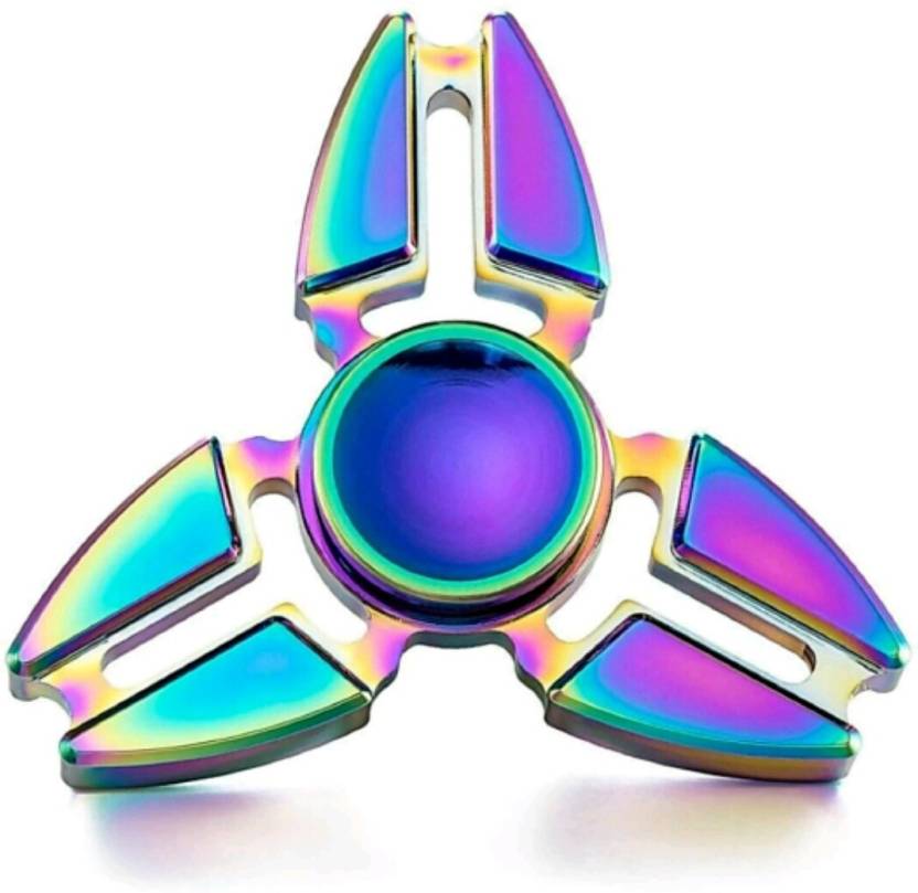YAMAMA Tri Hand Rainbow Metal Fidget Spinner