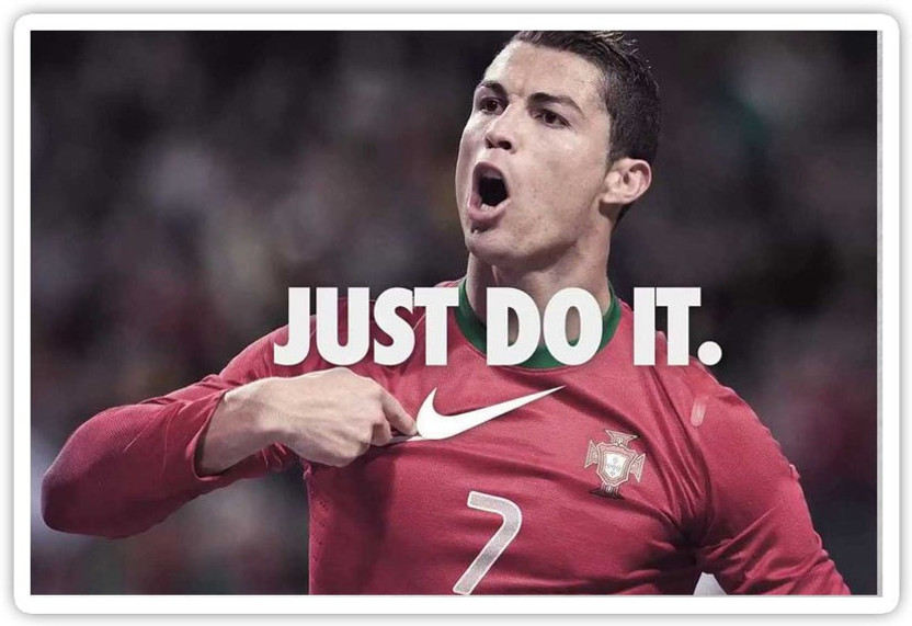 cristiano ronaldo nike just do it