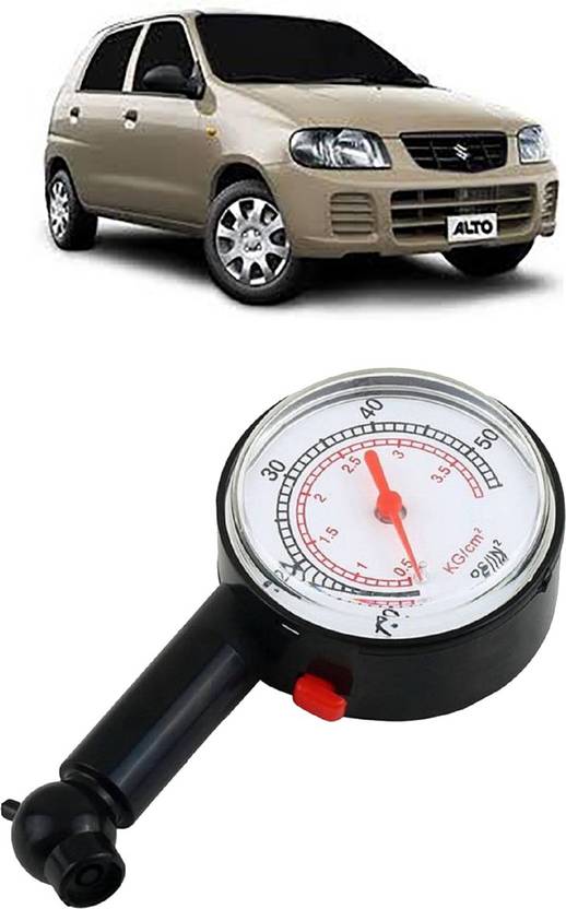 Autokraftz Analog Tire Pressure Gauge Alto Tyre Pressure Gauge