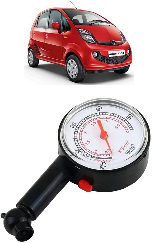 Autokraftz Analog Tire Pressure Gauge Nano Tyre Pressure Gauge