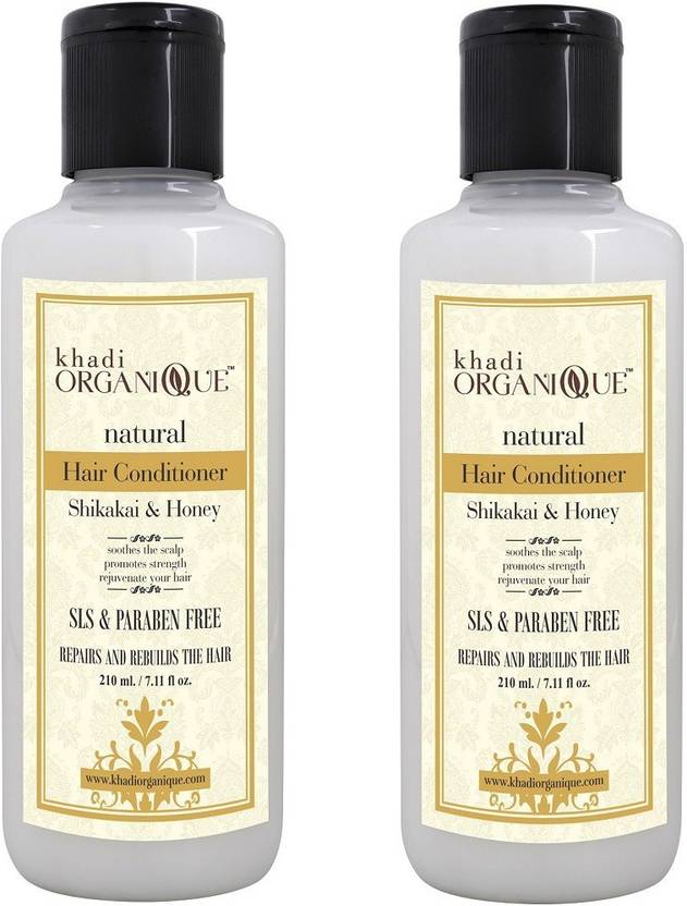 Khadi Organique Shikakai Honey Hair Conditioner Sls Paraben Free